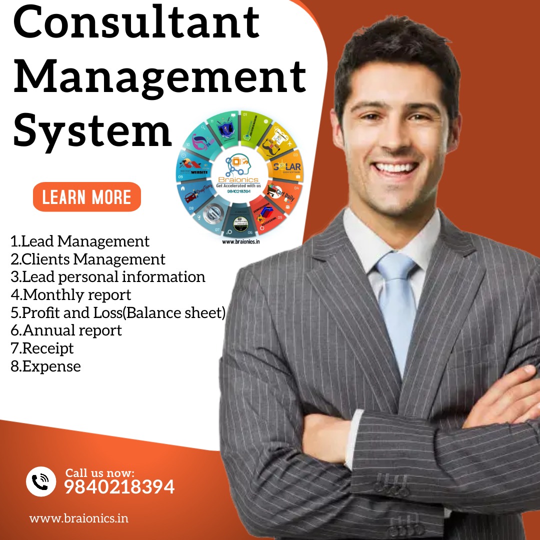 Consultant office management Software  Image